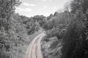 Following the railroad